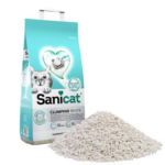 SANICAT 20 LT CLUMPING WHITE TOPAKLANAN KEDI KUMU BENTONIT-2-8411514805777