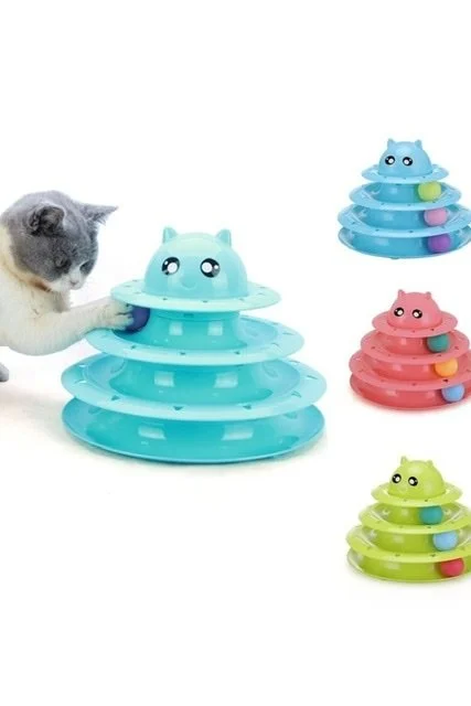 3 KATLI KEDI OYUNCAGI