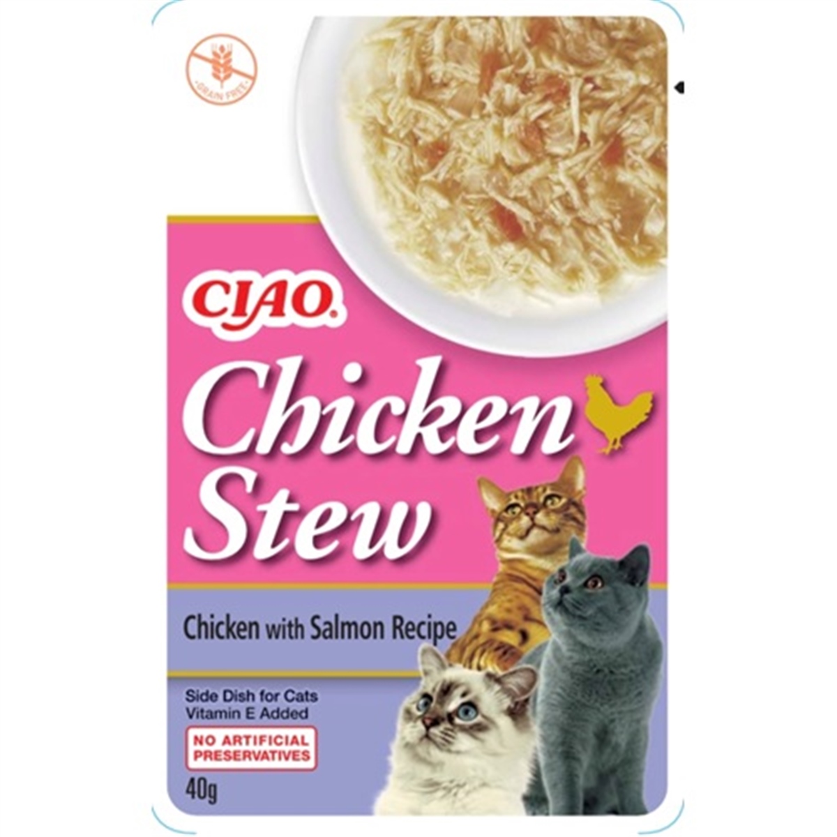 CHİCKEN STEW TAVUK GÜVEÇ VE SOMONLU PATE 40 GR