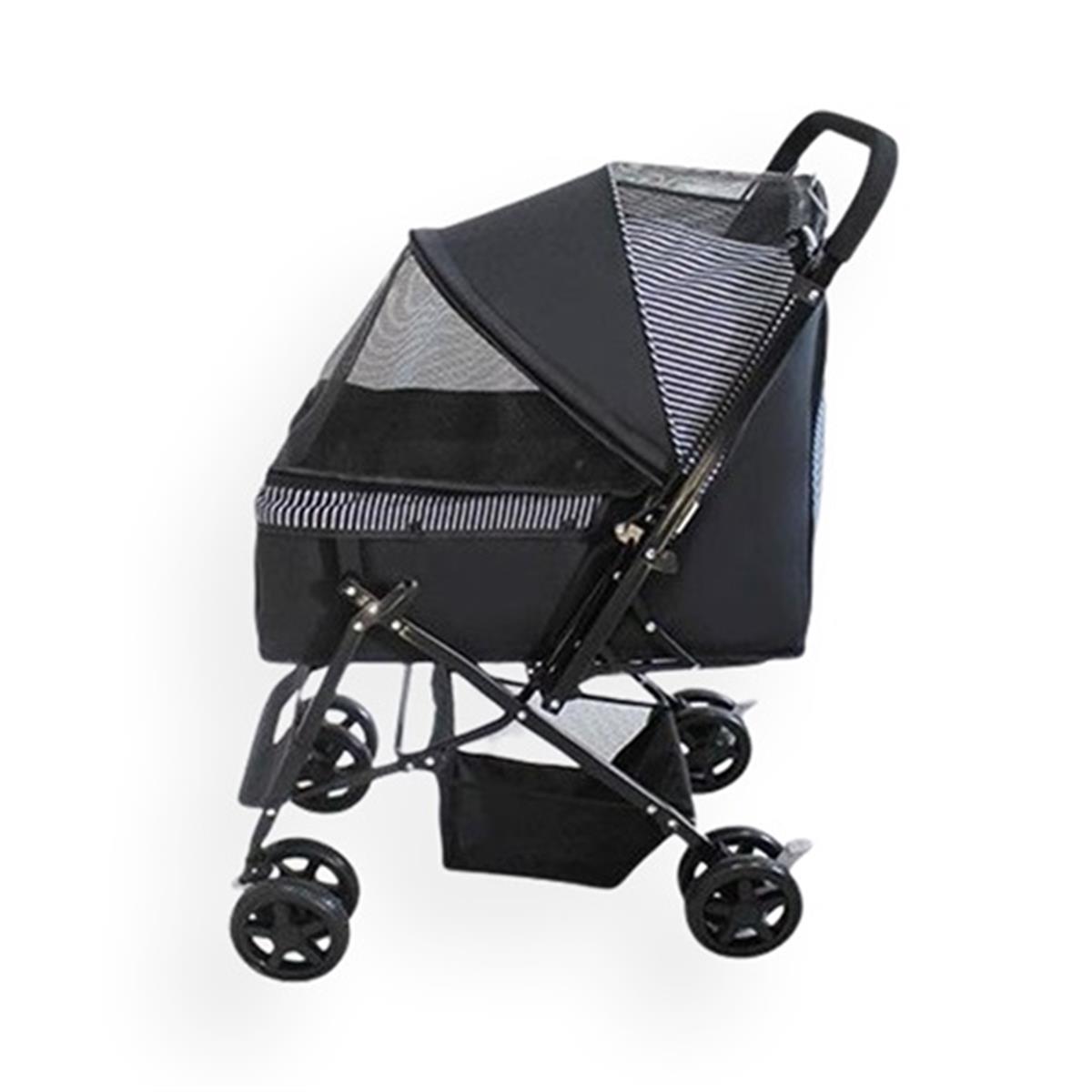 ZAMPA NOVA KEDİ -- KÖPEK ARABASI SİYAH, 52X76.5X95CM