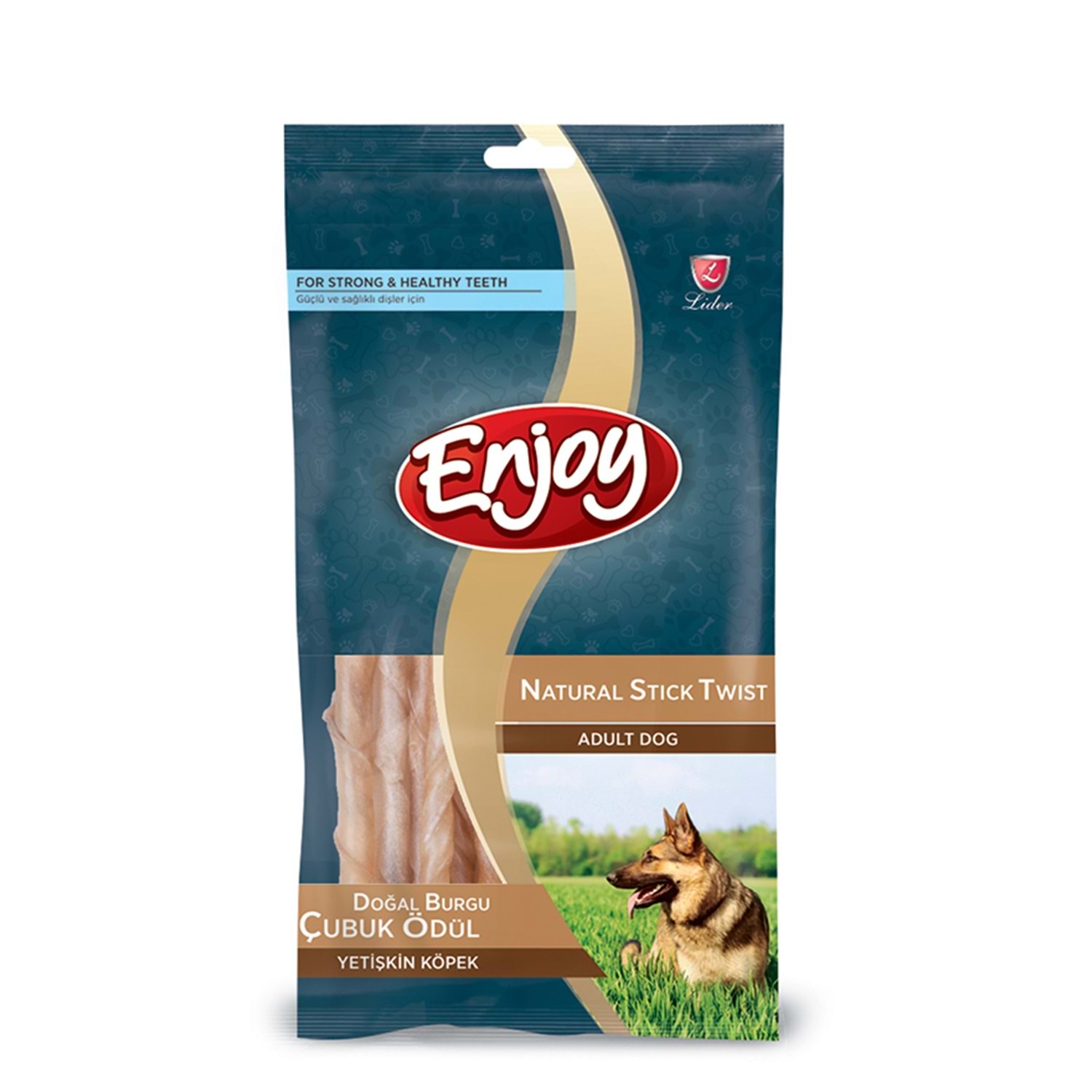 Enjoy Natural Burgu Çubuk Köpek Ödülü 5''  5-7 Gr. 20 Li