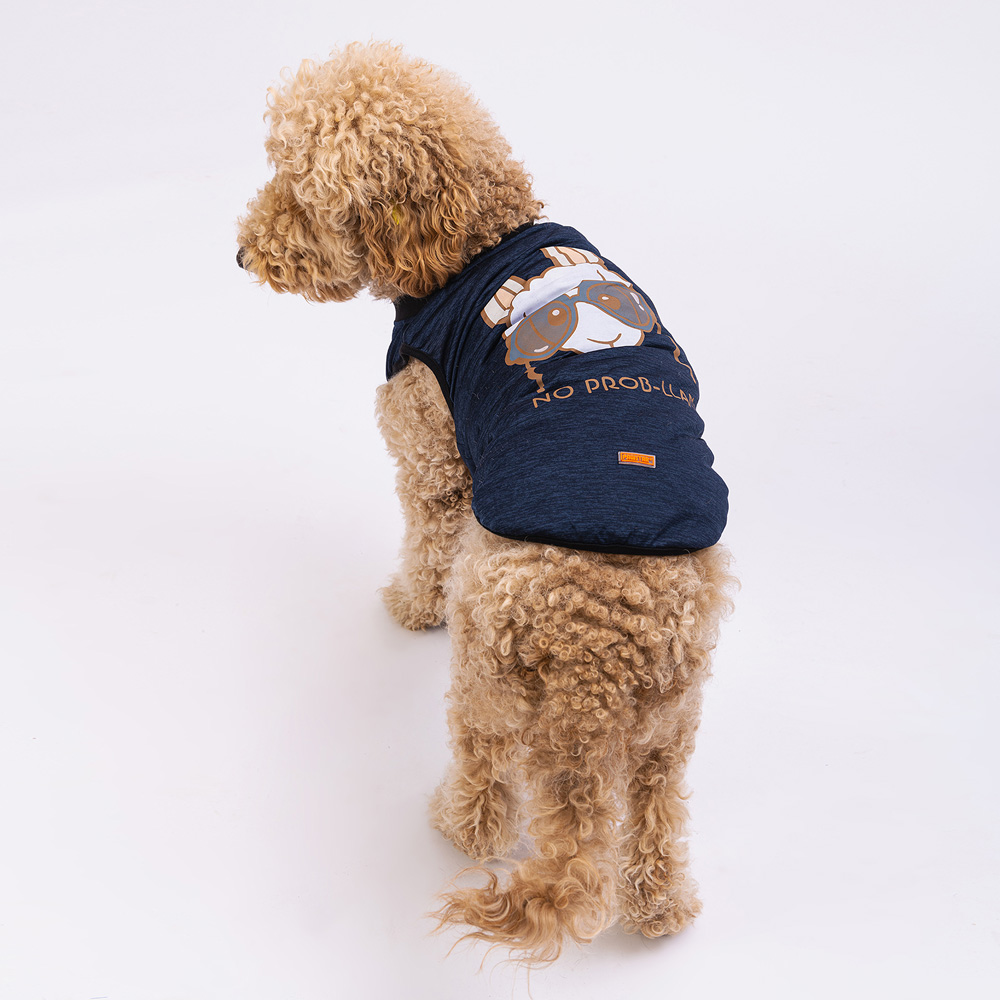 PAW STAR NAVY BLUE NO PROB-LAMA BİG T-SHİRT