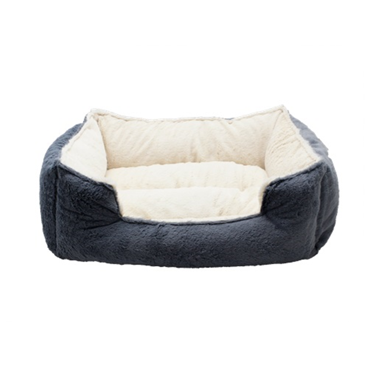 ZAMPA PLUSHİ KEDİ KÖPEK YATAĞI GRİ MEDİUM